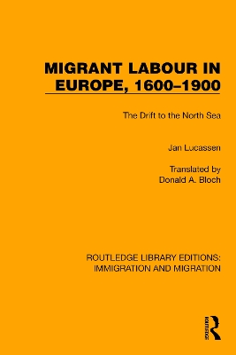 Migrant Labour in Europe, 1600-1900