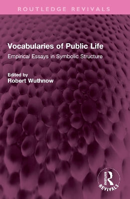 Vocabularies of Public Life