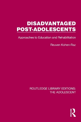 Disadvantaged Post-Adolescents