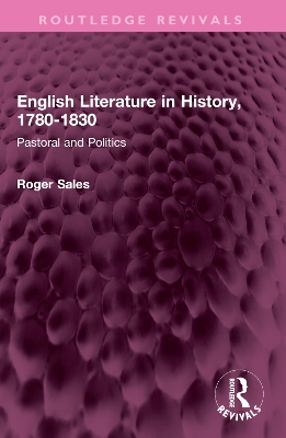 English Literature in History, 1780-1830