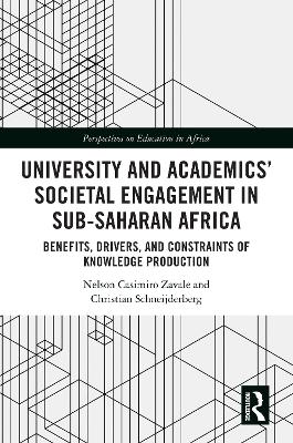 University and Academics' Societal Engagement in Sub-Saharan Africa