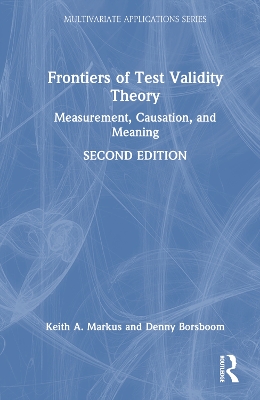 Frontiers of Test Validity Theory