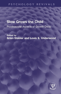 Slow Grows the Child