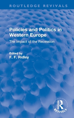 Policies and Politics in Western Europe