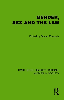 Gender, Sex and the Law