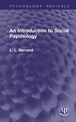 An Introduction to Social Psychology