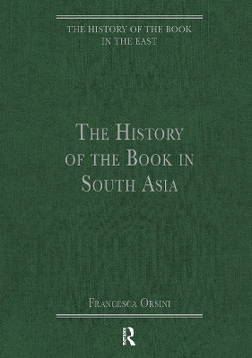 The History of the Book in South Asia