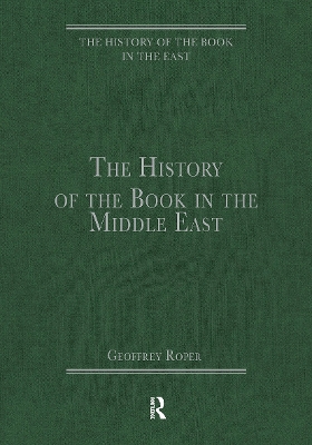 History of the Book in the Middle East