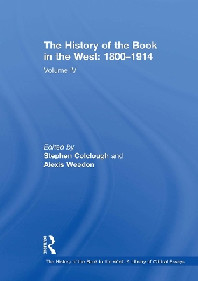 History of the Book in the West: 1800?1914