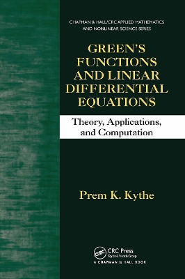 Green's Functions and Linear Differential Equations