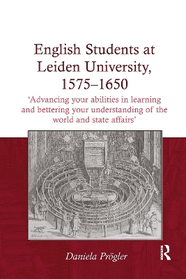 English Students at Leiden University, 1575-1650