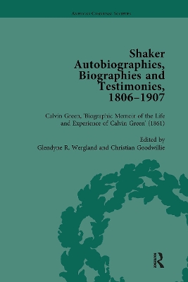 Shaker Autobiographies, Biographies and Testimonies, 1806-1907 Vol 2