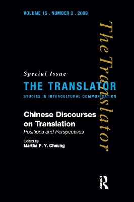 Chinese Discourses on Translation