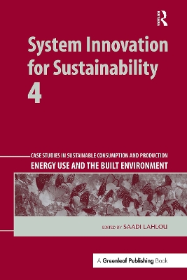 System Innovation for Sustainability 4