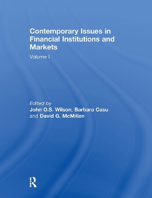 Contemporary Issues in Financial Institutions and Markets