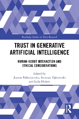 Trust in Generative Artificial Intelligence