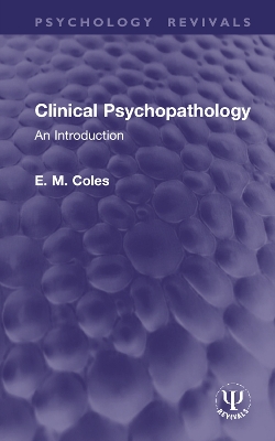 Clinical Psychopathology