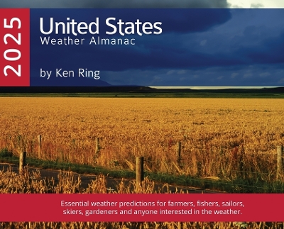 United States of America Weather Almanac 2025 (Hardback)