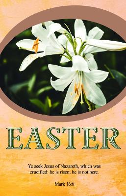 Easter Bulletin: Ye Seek Jesus (Package of 100)