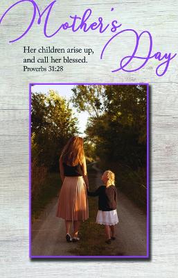 Mother's Day Bulletin: Blessed (Package of 100)