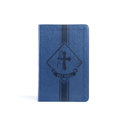 KJV Kids Bible, Thinline Edition, Navy LeatherTouch