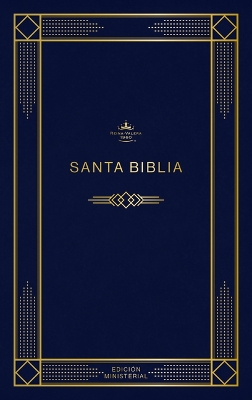 Rvr 1960 Biblia EdicioN Ministerial, Azul Oscuro, Tapa RuSti