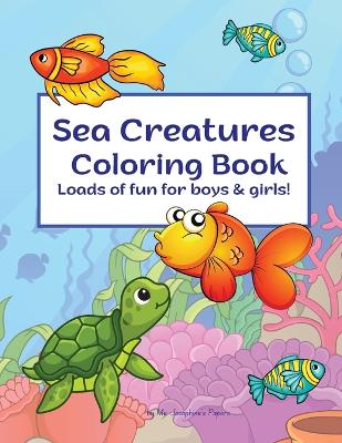 Sea Creatures Coloring Book