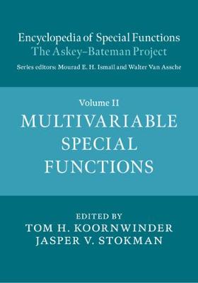 Encyclopedia of Special Functions: The Askey-Bateman Project