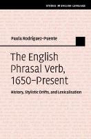 English Phrasal Verb, 1650-Present