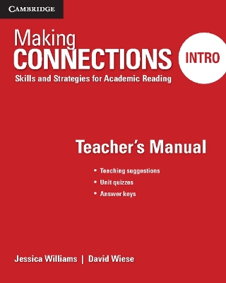 Making Connections Intro Teacher's Manual