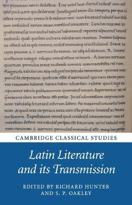 Latin Literature and its Transmission