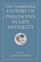 Cambridge History of Philosophy in Late Antiquity 2 Volume Paperback Set
