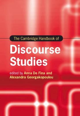 Cambridge Handbook of Discourse Studies