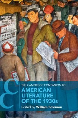 Cambridge Companion to American Literature of the 1930s