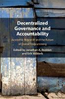 Decentralized Governance and Accountability