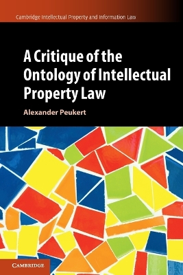 Critique of the Ontology of Intellectual Property Law