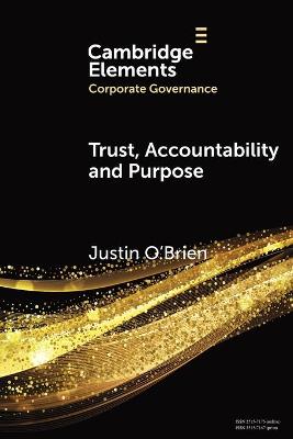 Trust, Accountability and Purpose