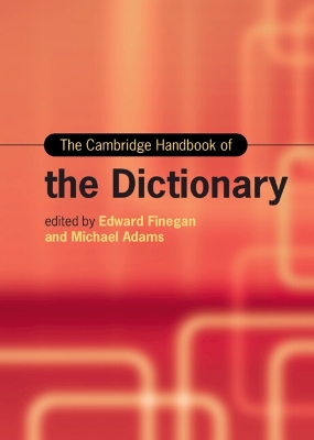 Cambridge Handbook of the Dictionary