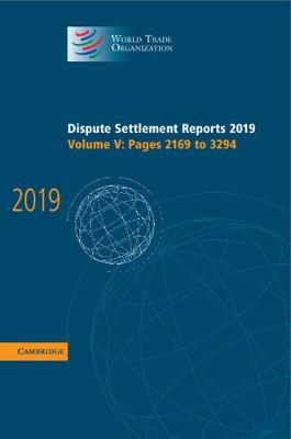 Dispute Settlement Reports 2019: Volume 5, Pages 2169 to 3294