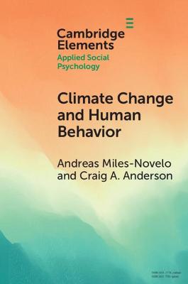 Climate Change and Human Behavior