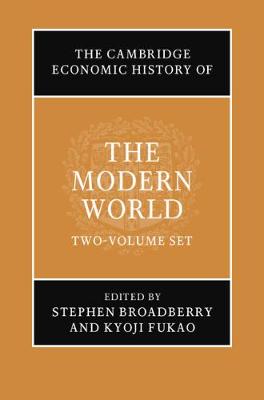Cambridge Economic History of the Modern World 2 Volume Hardback Set