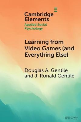 Learning from Video Games (and Everything Else)