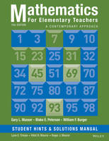 Mathematics for Elementary Teachers: A Contemporary Approach 10e Student Hints and Solutions Manual