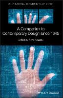 A Companion to Contemporary Design since 1945