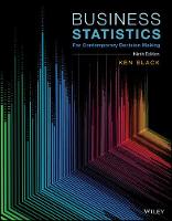 Business Statistics: For Contemporary Decision Making 9e Loose-Leaf Print Companion + WileyPLUS Card Custom + Applied Management Science 2e Set