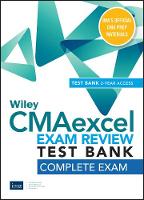 Wiley CMAexcel Learning System Exam Review 2020 Test Bank