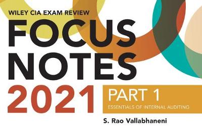 Wiley CIA Exam Review 2021 Focus Notes, Part 1