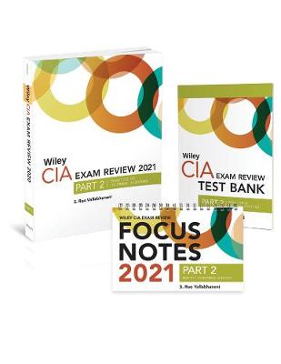 Wiley CIA Exam Review 2021 + Test Bank + Focus Notes: Part 2, Practice of Internal Auditing Set