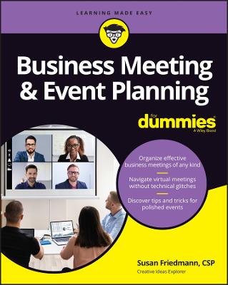 Business Meeting & Event Planning For Dummies