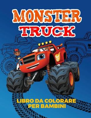 Mostri Trucks libri da colorare per bambini